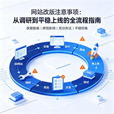 大新建站-网站改版注意事项：从调研到平稳上线的全流程指南