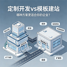 崇左建站-定制开发vs模板建站：哪种方案更适合你的企业？
