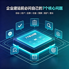 江州建站-企业建站前必问的7个核心问题 - 网站建设规划指南