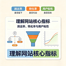 崇左建站-理解网站核心指标：跳出率、转化率与用户粘性