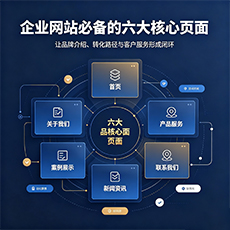 崇左建站-企业网站必备的六大核心页面
